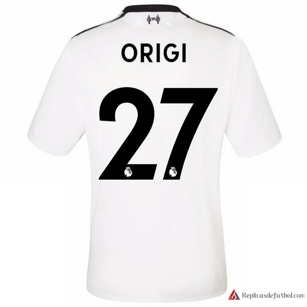 Camiseta Liverpool Segunda equipación Origi 2017-2018